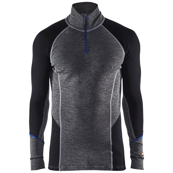 Blåkläder undertrøje 489917, varmt, grå/sort, str. 2XL