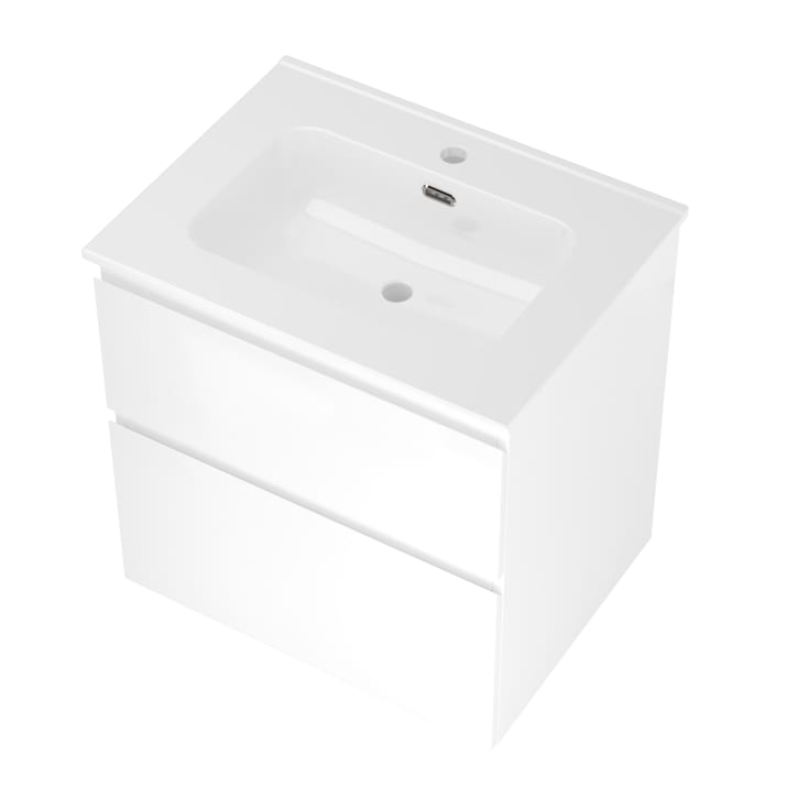 Sanibell Proline möbelpaket, 61x46,8 cm, vit högglans