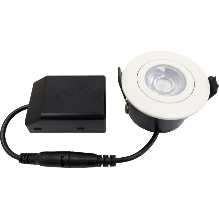 Low Profile Flexible G2 Ø75 3000K MH/Rund m/Driver inde/ude