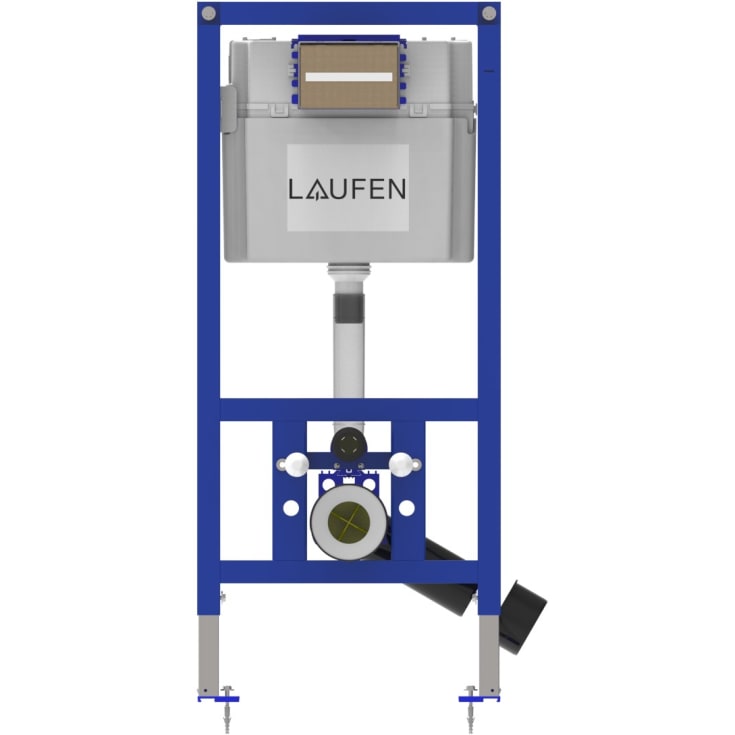 Laufen Pro væghængt toiletpakke, uden skyllekant, hvid/hvid