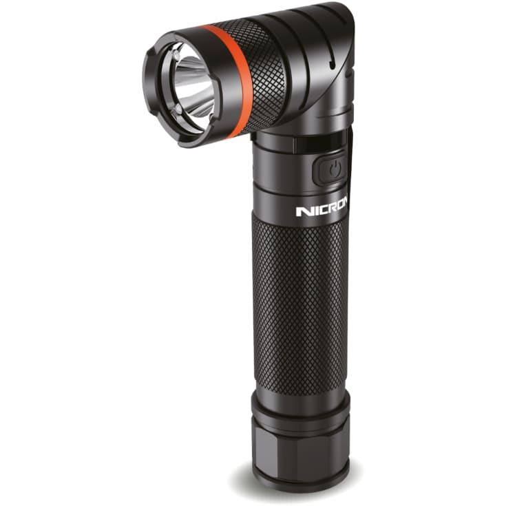 Nicron lommelygte, genopladelig, m.wist - 1000lumen