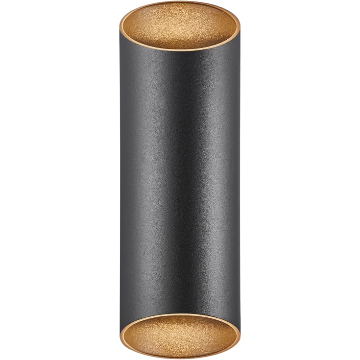 Nordlux Nico Round vägglampa utomhus, svart