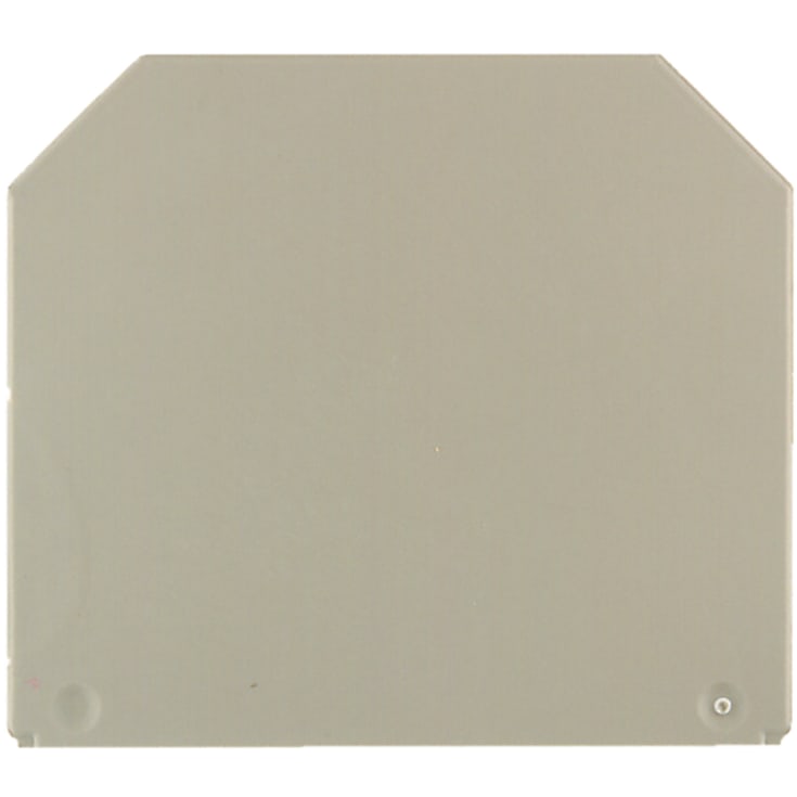 Endeplade / Skilleplade WAP/WTW beige
