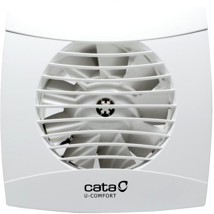 Cata Ventilator UC-10 med timer, Ø100 mm, 8W, hvid