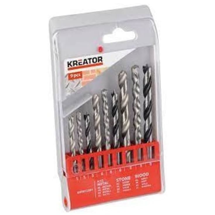 Kreator kombiborsett - 5-8mm