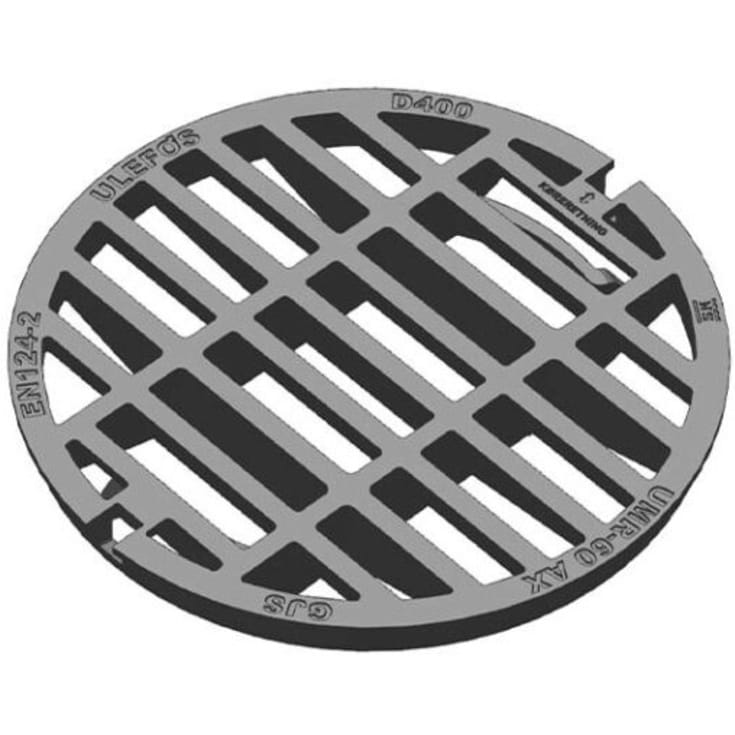 Ulefos 600 mm motorvejsrist u/pakn. m/fj.lås, 40 t, SG UMR 60 AX