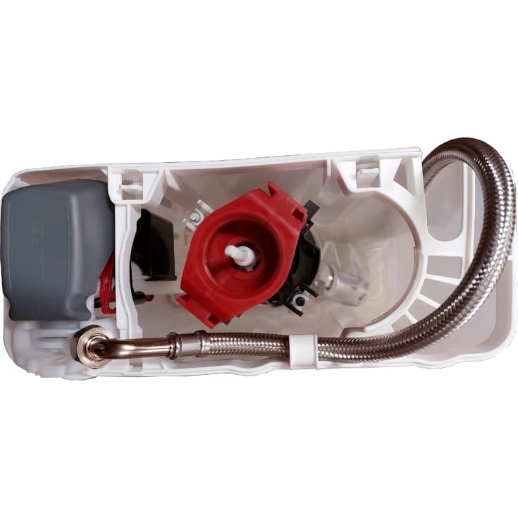 Laufen indercisterne med trykknap, plast