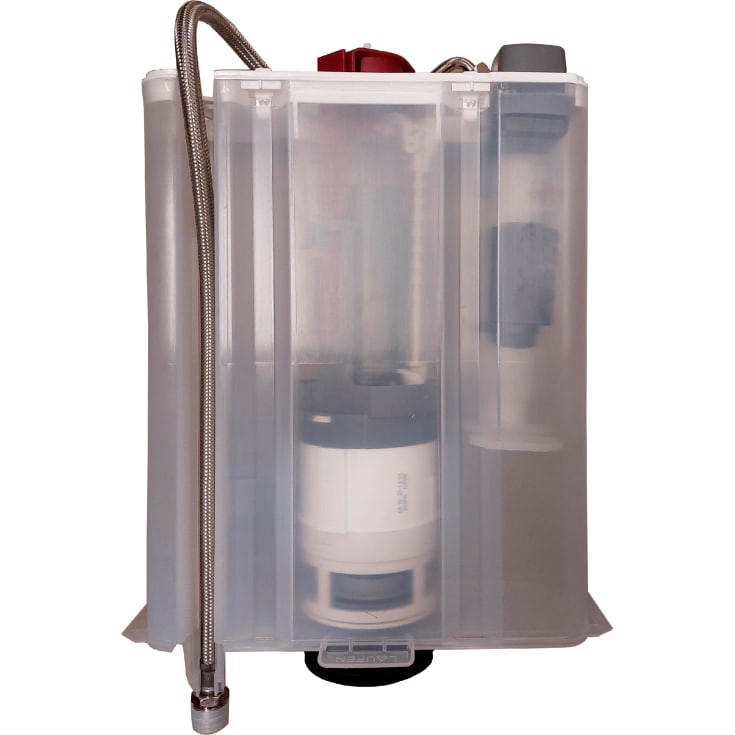 Laufen indercisterne med trykknap, plast