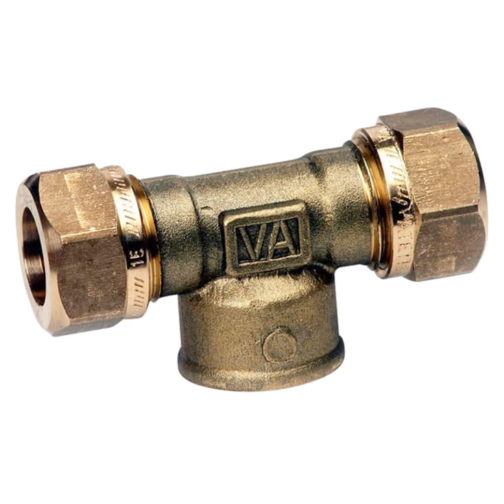Vatette T-koppling, G15x22mm