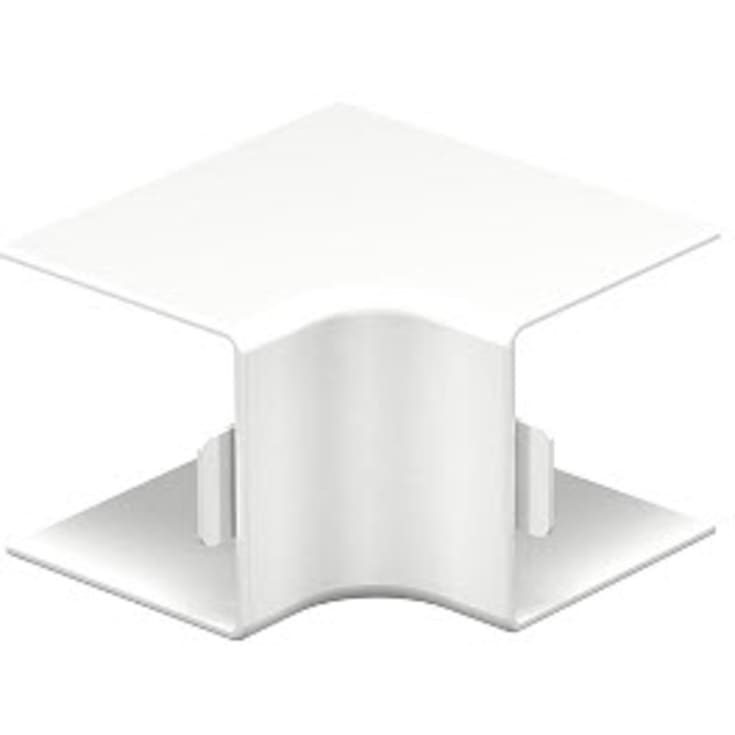 Indvendigt hjørne WDK HI40040VW 40x40 perlehvid RAL 9016