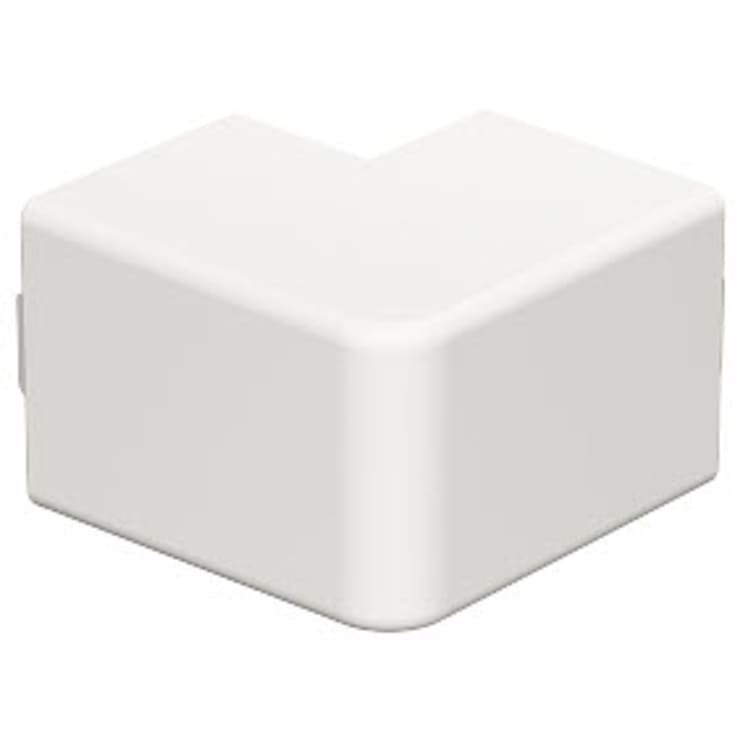 Utvendig hjørne WDK HA40040VW 40x40 perlehvit RAL 9016