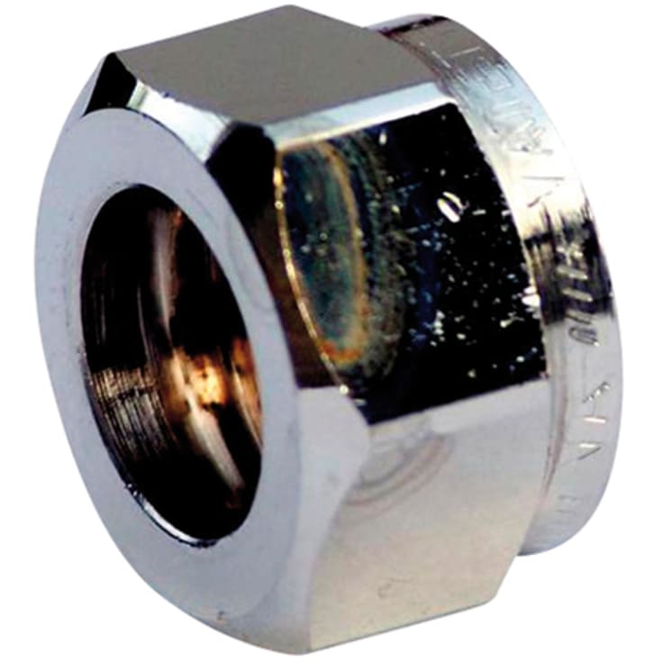 Vatette kopplingsmutter, krom, 12mm