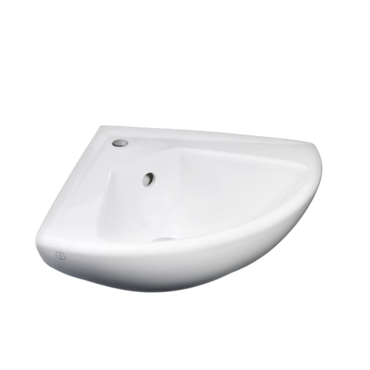 Gustavsberg hjørneservant, hvit