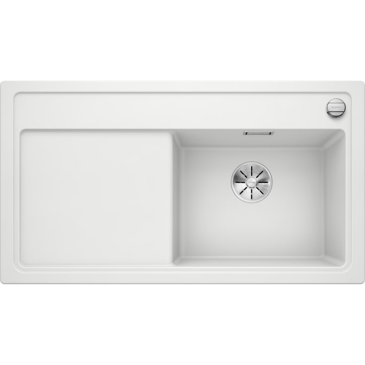 Blanco Zenar 5S-F MXI diskbänk, 90,25x49,75 cm, vit