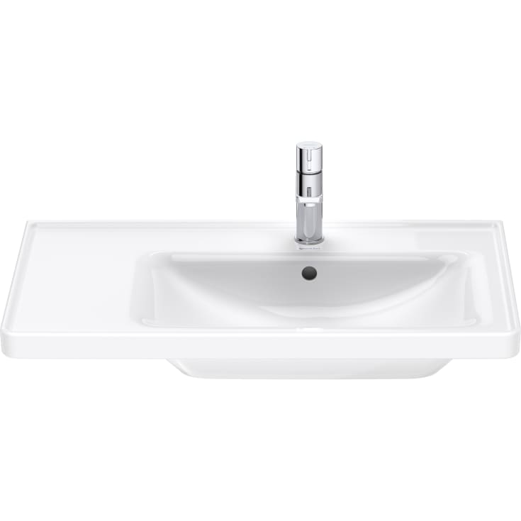 Duravit D-Neo servant, 80x48 cm, høyre, hvit