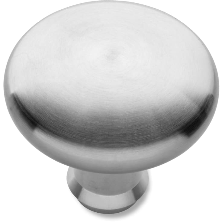 Randi 1082 Randi-line fast dörrknopp, ø50 mm, borstat rostfritt stål, utan list