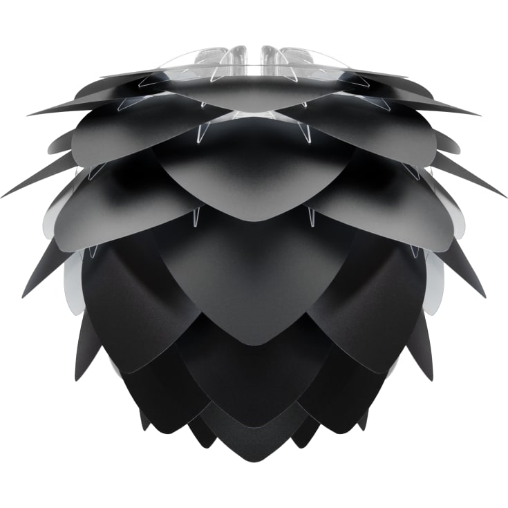 Umage Silvia lampeskærm, sort, Ø45 cm