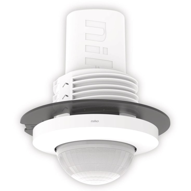 Niko närvarosensor, infälld, 360°, 37 meter