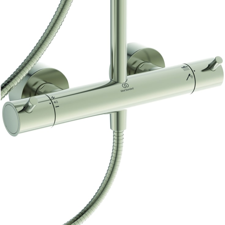 Ideal Standard IdealRain Luxe T125 duschset, stål