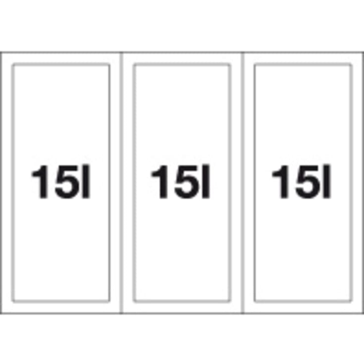 Blanco Flexon II Low 60/3 affaldssystem, 45 liter, sort