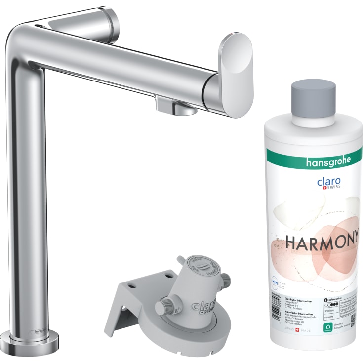 Hansgrohe Aqittura M91 køkkenarmatur, filtreret vand, krom