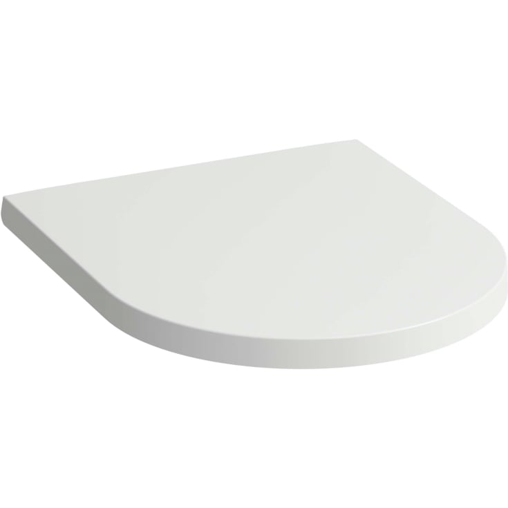Kartell Laufen toiletbræt, soft close, aftagelig, mat hvid