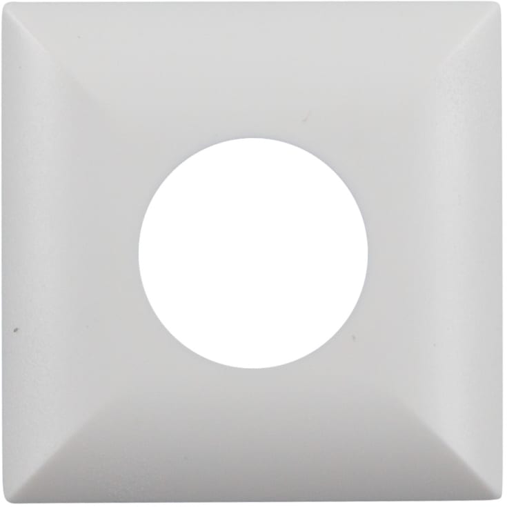 Firkantet designramme PD9-i ren hvid mat