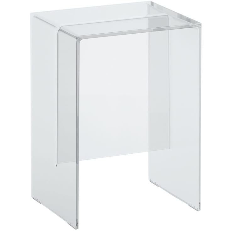 Kartell Laufen Max Beam skammel, transparent