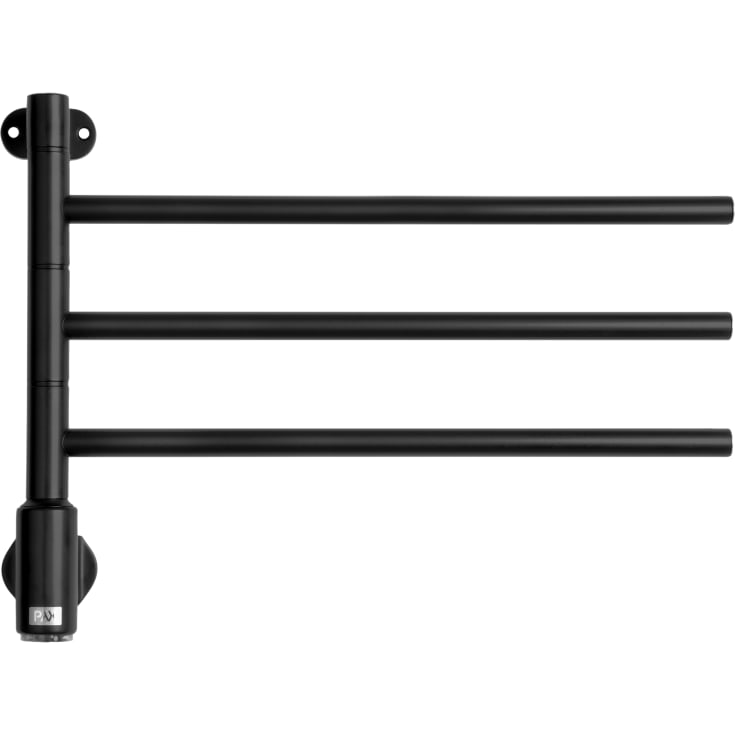 Kriss Flex 1 håndkletørker, el, 55x42,2 cm, sort