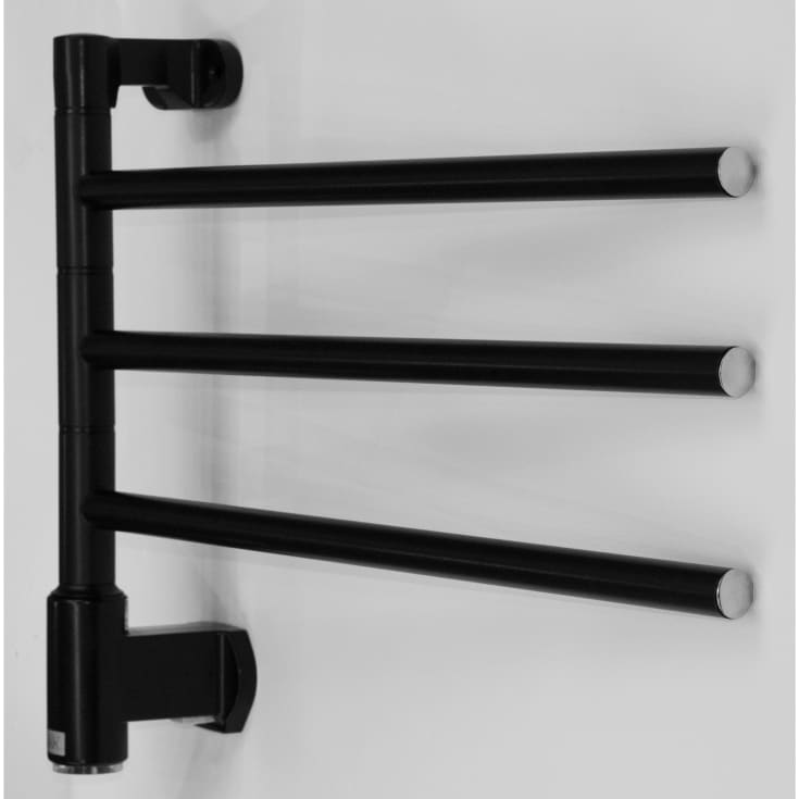 Kriss Flex 1 håndklædetørrer, el, 55x42,2 cm, sort