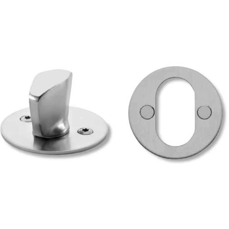 Randi 7100 Line18 cylinder/ryttarfäste, borstat rostfritt stål