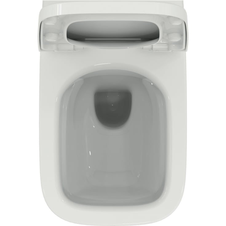 Ideal Standard i.life B væghængt toilet, uden skyllekant, hvid