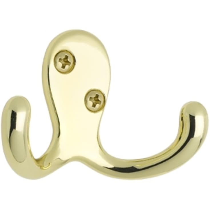 Bjørn Hammer håndklædekrog, messing