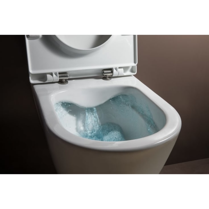 Laufen Kompas væghængt toilet, uden skyllekant, hvid