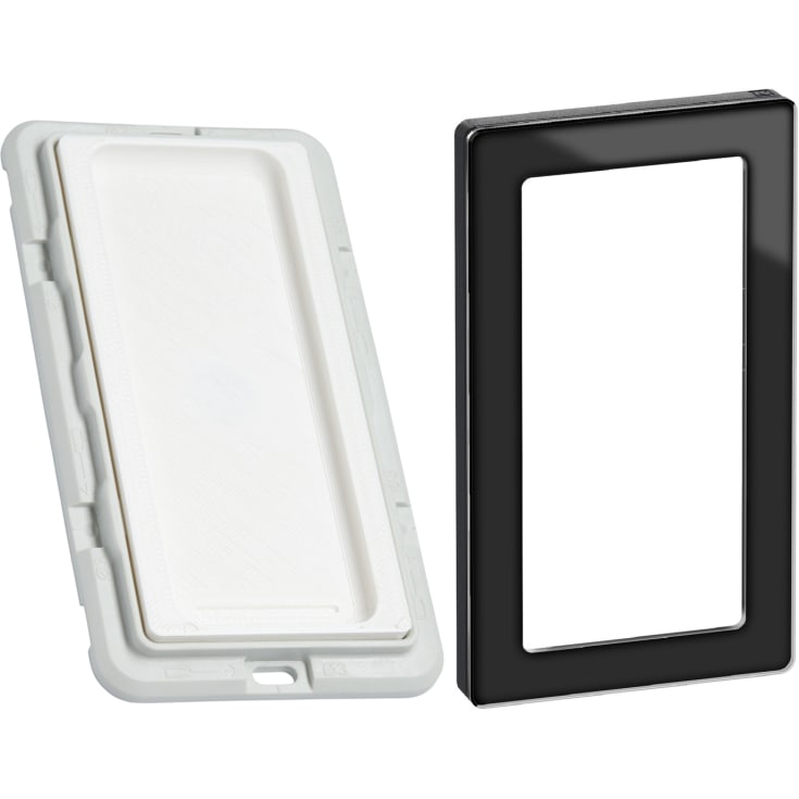 LAB3D indsats til Philips Hue V2 dimmer med LK Pure ramme, sort