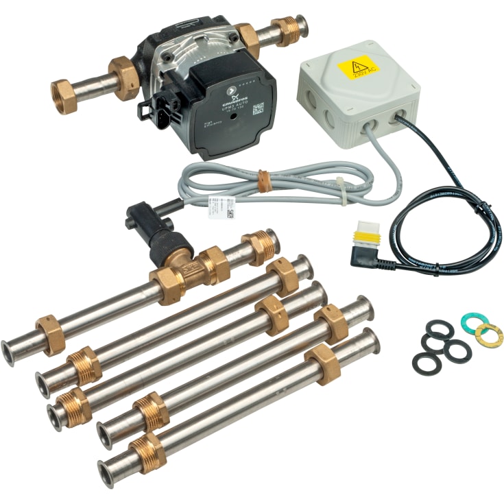 METRO Booster pumpesett for fjernvarmeaggregater fra METRO THERM.