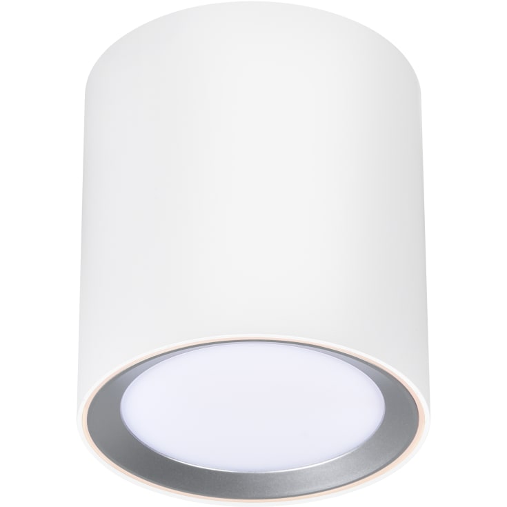 Nordlux Landon påbygningsspot, hvid, H14 cm