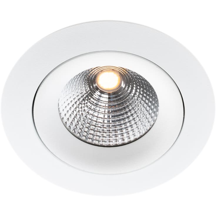 SLC One 360 indbygningsspot, 2700K, hvid