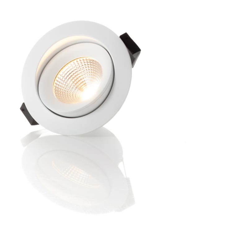 The Light Group One 360 indbygningsspot, 3000K, hvid