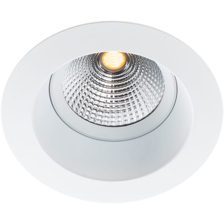 The Light Group OneSoft indbygningsspot, 3000K, hvid