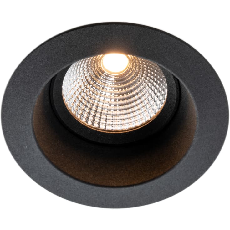 The Light Group OneSoft indbygningsspot, 3000K, sort