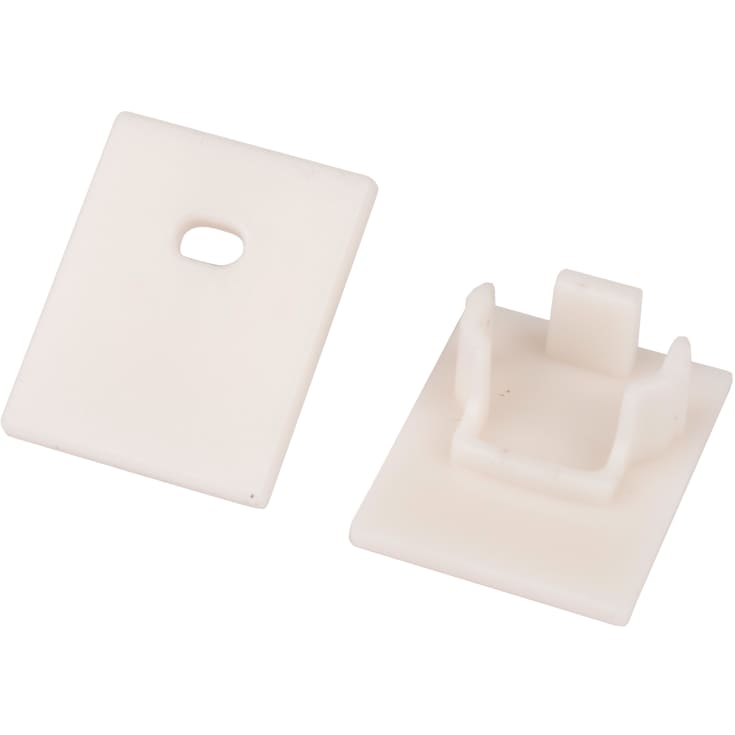 SLC A5 endestykker, hvid