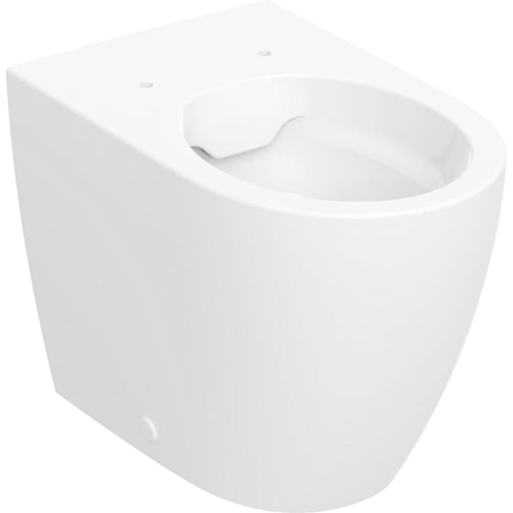 Geberit iCon toilet, back to wall, uden skyllekant, rengøringsvenlig, hvid