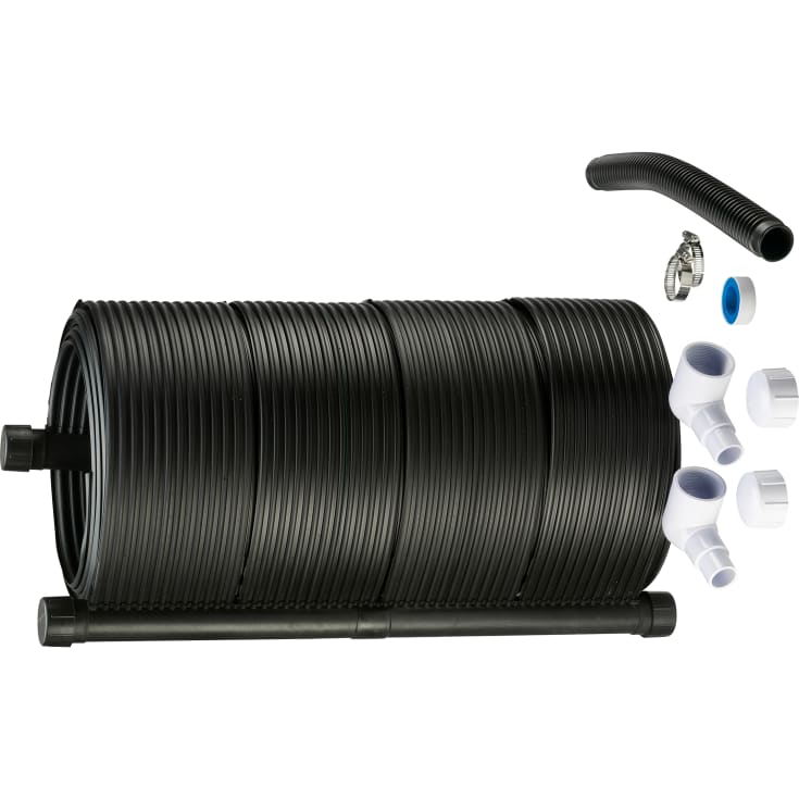 Swim & Fun solvärmepanel, 60x305 cm, svart