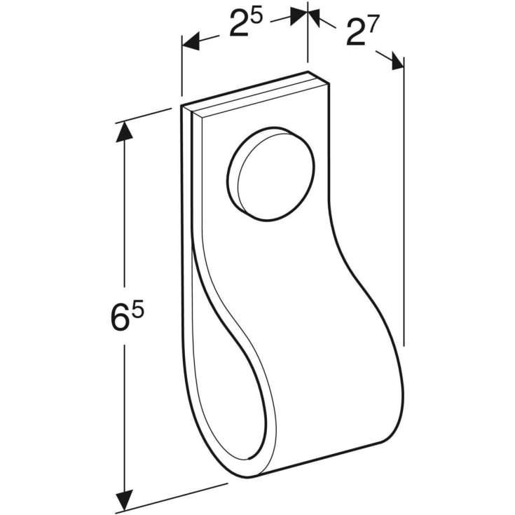 Ifö S1 greb, sort læder