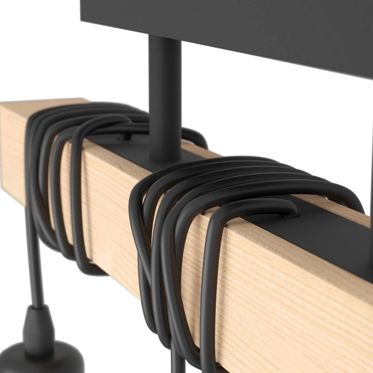 Eglo Townshend loftlampe, sort