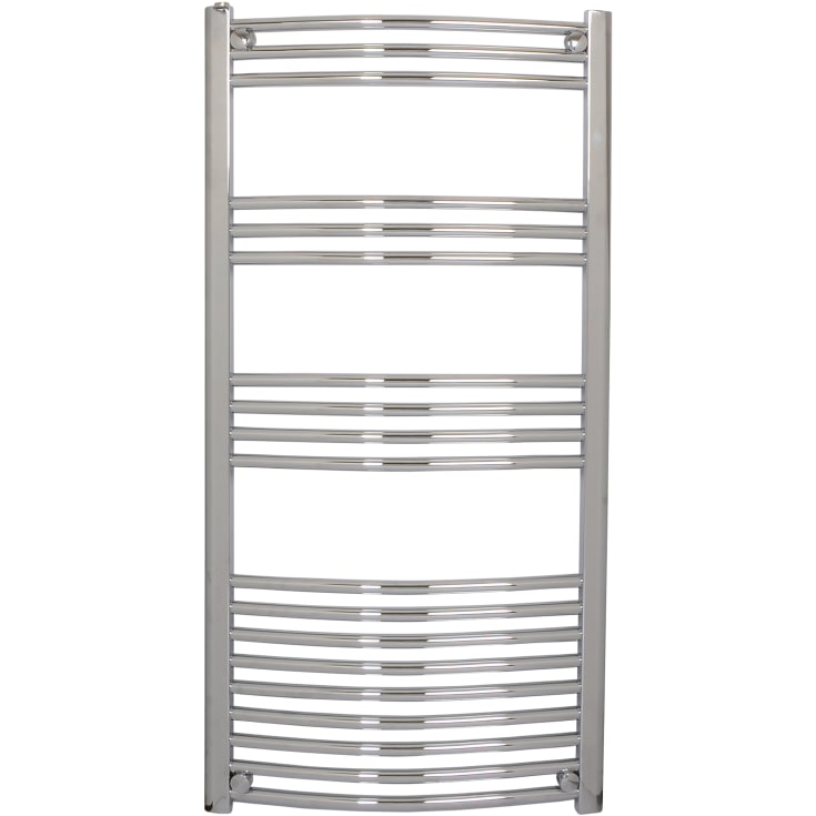 Kriss Athena håndklædetørrer, kombi, 60x120 cm, krom