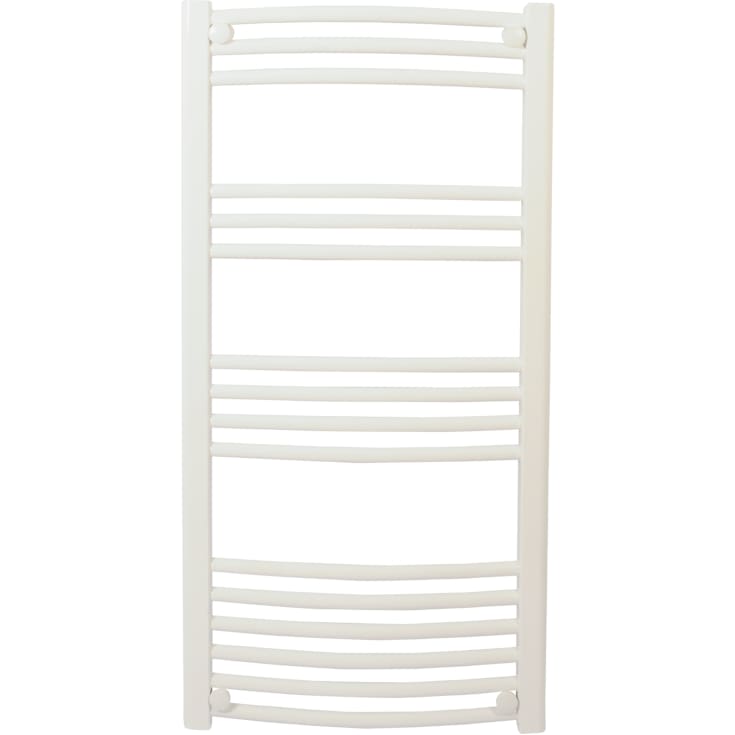 Kriss Athena håndklædetørrer, kombi, 50x100 cm, hvid