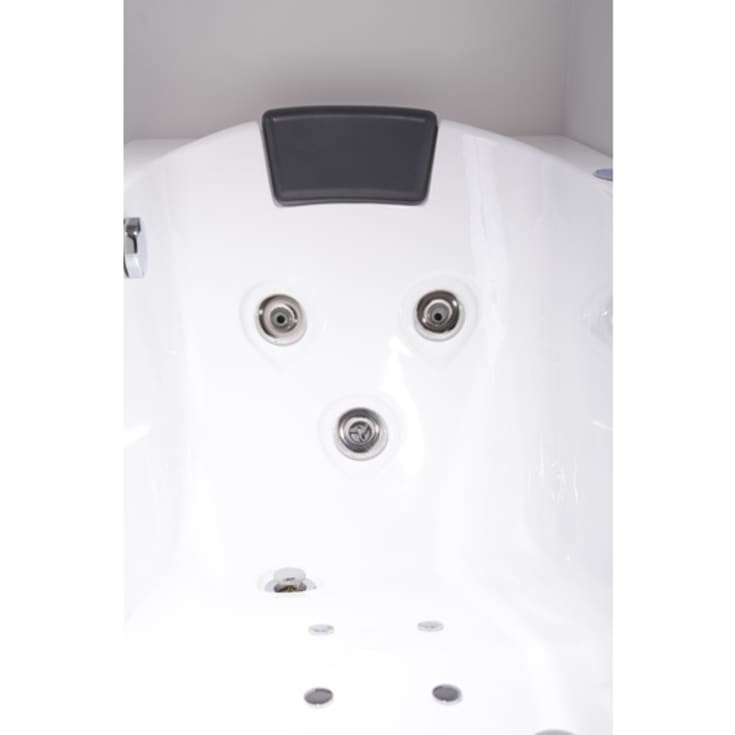 Maxxwell Prag spabad, 171x68 cm, højre, hvid