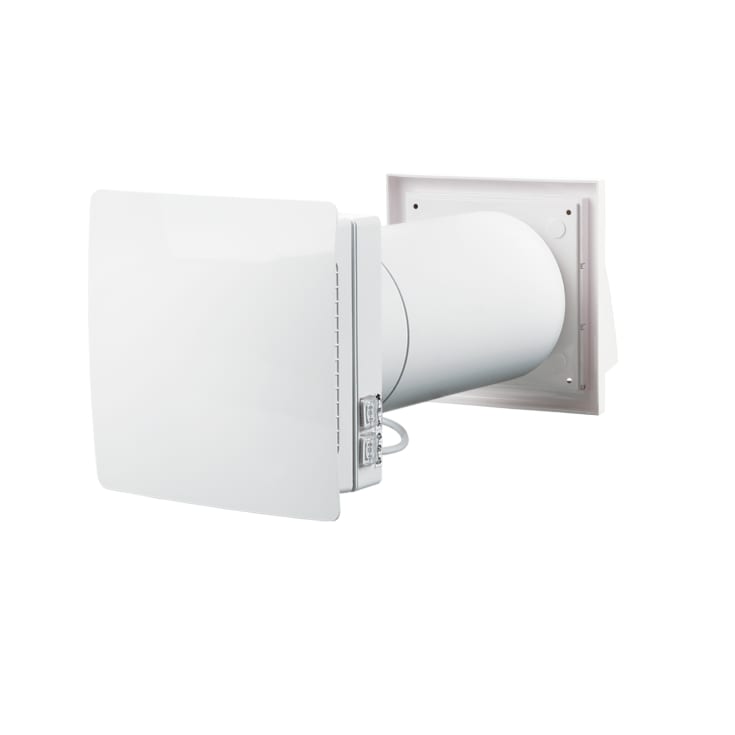 Duka One C6 ventilator med varmegenvinding, Ø150 mm, hvid